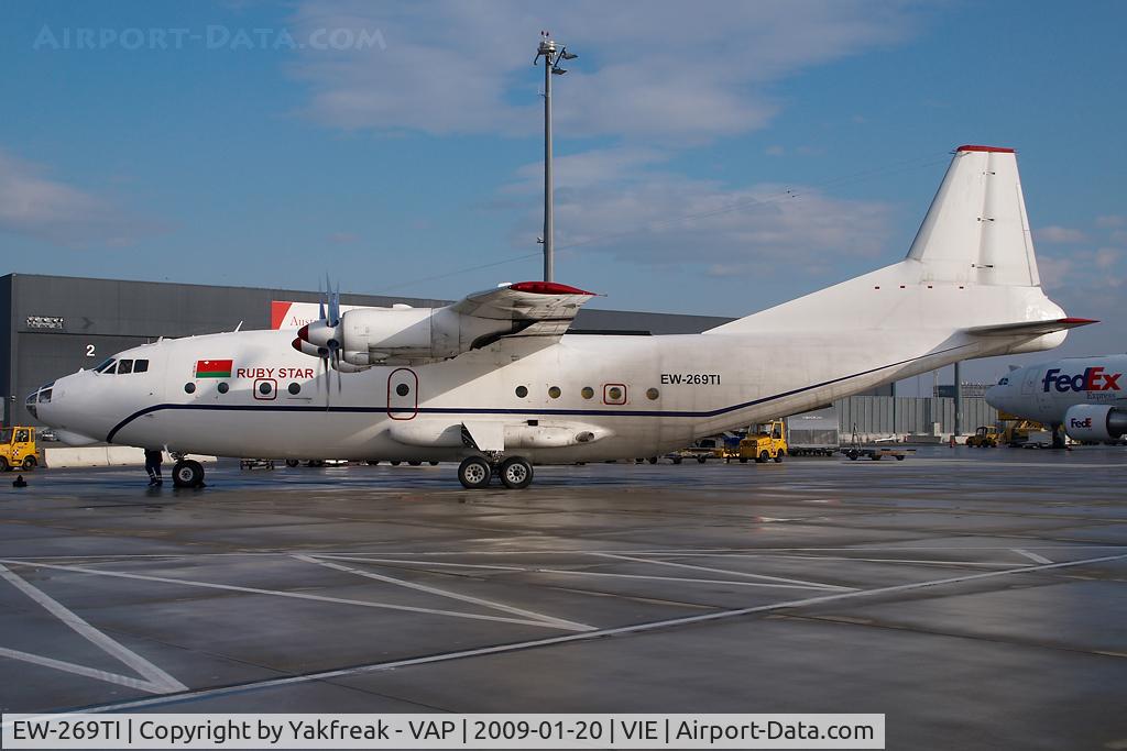EW-269TI, 1961 Antonov An-12BP C/N 1340106, Rubystar Antonov 12