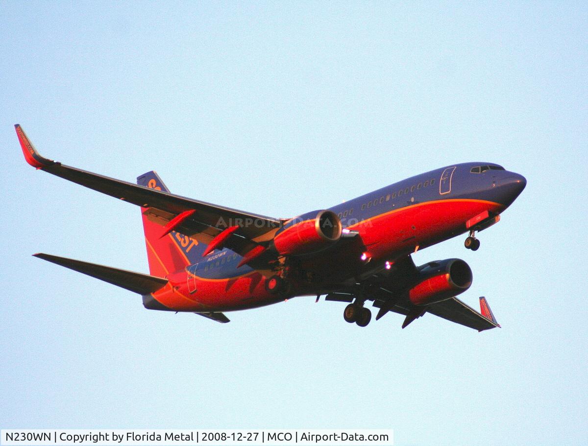 N230WN, 2006 Boeing 737-7H4 C/N 34592, Southwest 737-700