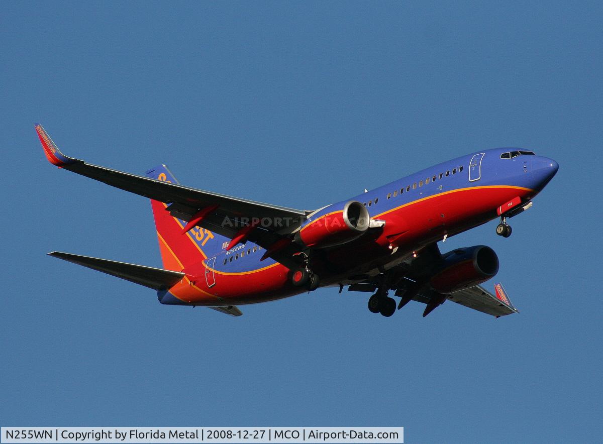 N255WN, 2006 Boeing 737-7H4 C/N 32513, Southwest 737-700