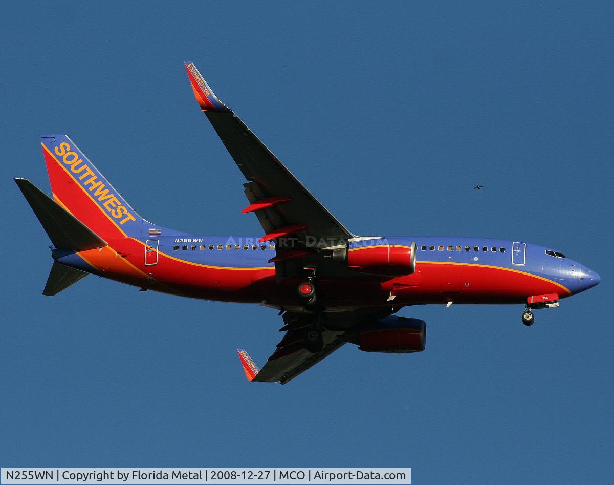 N255WN, 2006 Boeing 737-7H4 C/N 32513, Southwest 737-700