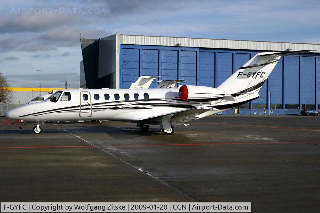F-GYFC, 2007 Cessna 525B CitationJet CJ3 C/N 525B-0176, visitor