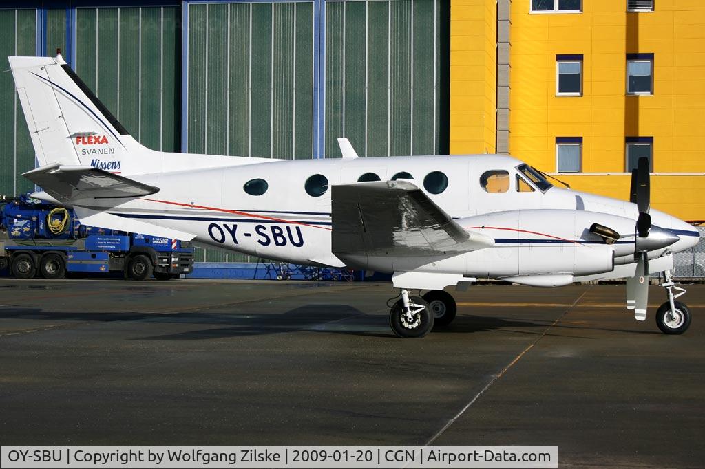 OY-SBU, 1978 Beech C90 King Air C/N LJ-768, visitor