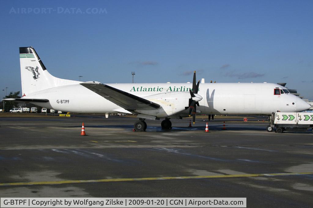 G-BTPF, 1989 British Aerospace ATP(F) C/N 2013, visitor
