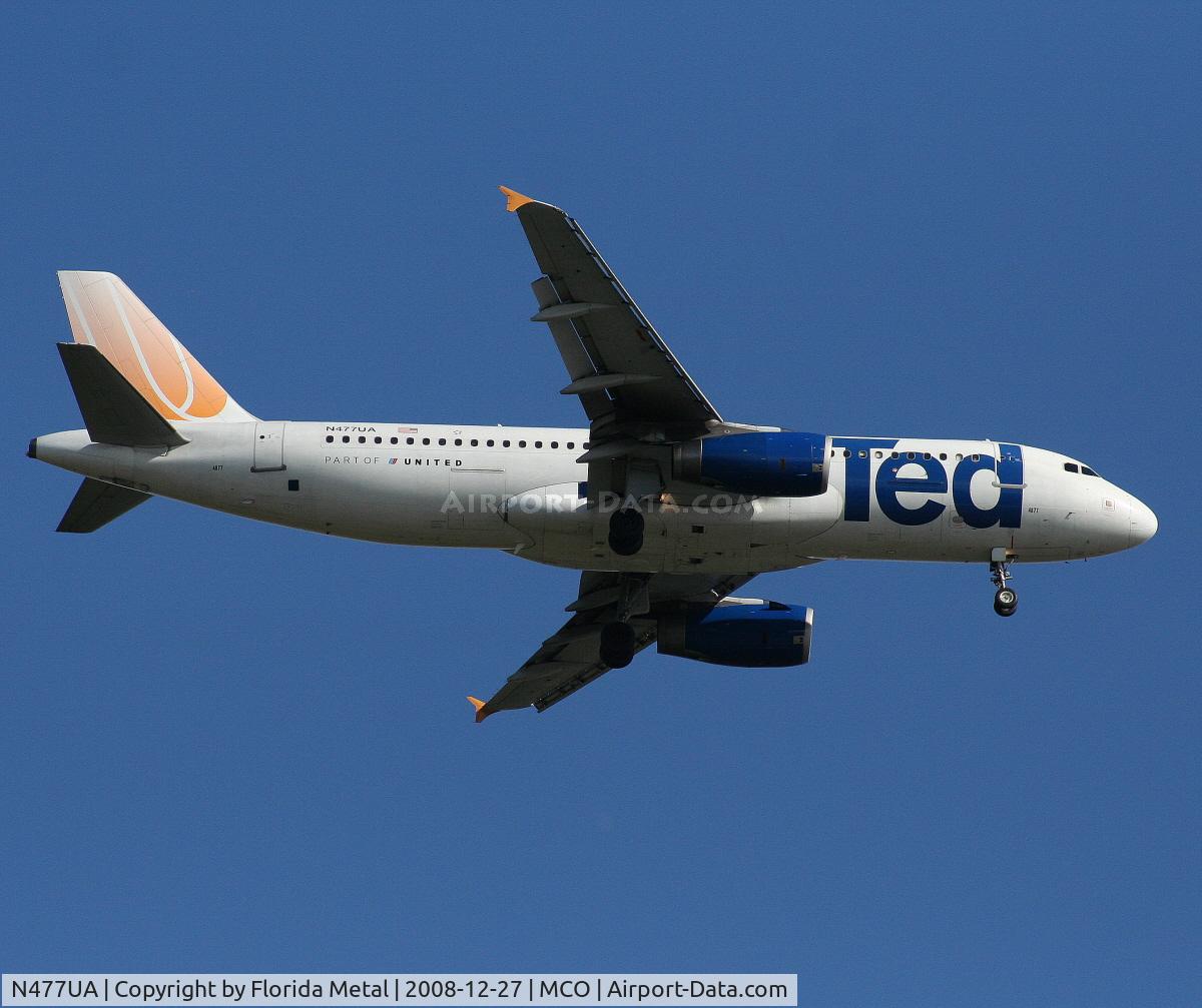 N477UA, 2001 Airbus A320-232 C/N 1514, Ted A320