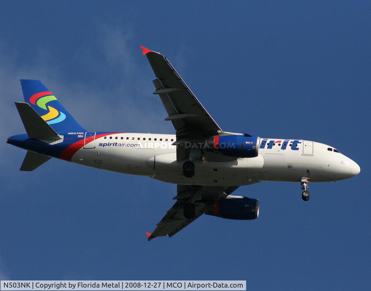 N503NK, 2005 Airbus A319-132 C/N 2470, Spirit A319