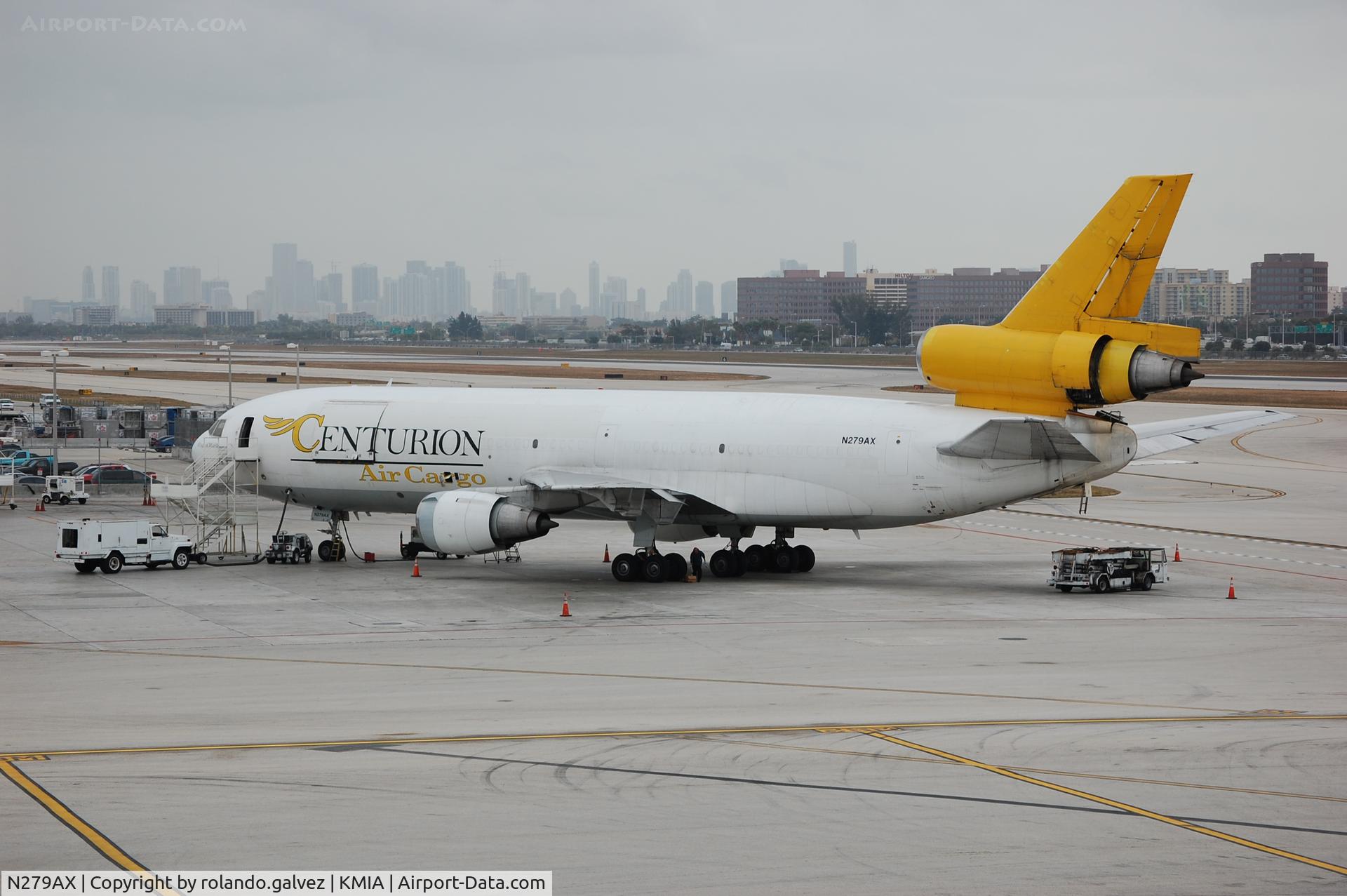 N279AX, 1980 McDonnell Douglas DC-10-30F C/N 47816, dc-10 engine maintenance