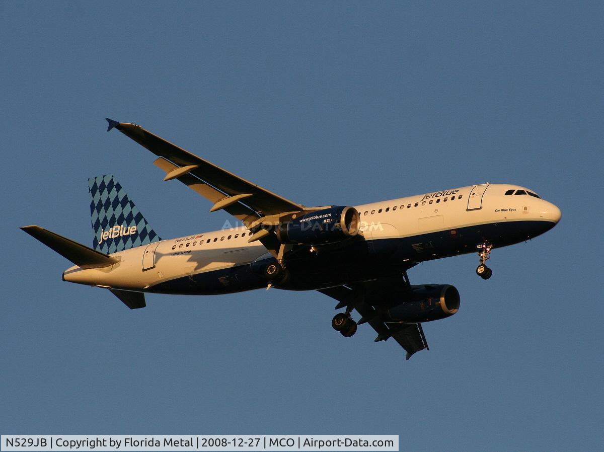 N529JB, 2001 Airbus A320-232 C/N 1610, Jet Blue A320