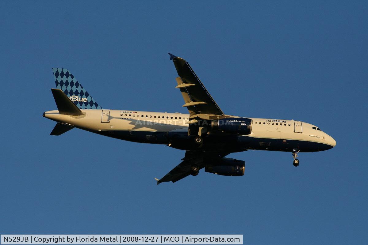 N529JB, 2001 Airbus A320-232 C/N 1610, Jet Blue A320