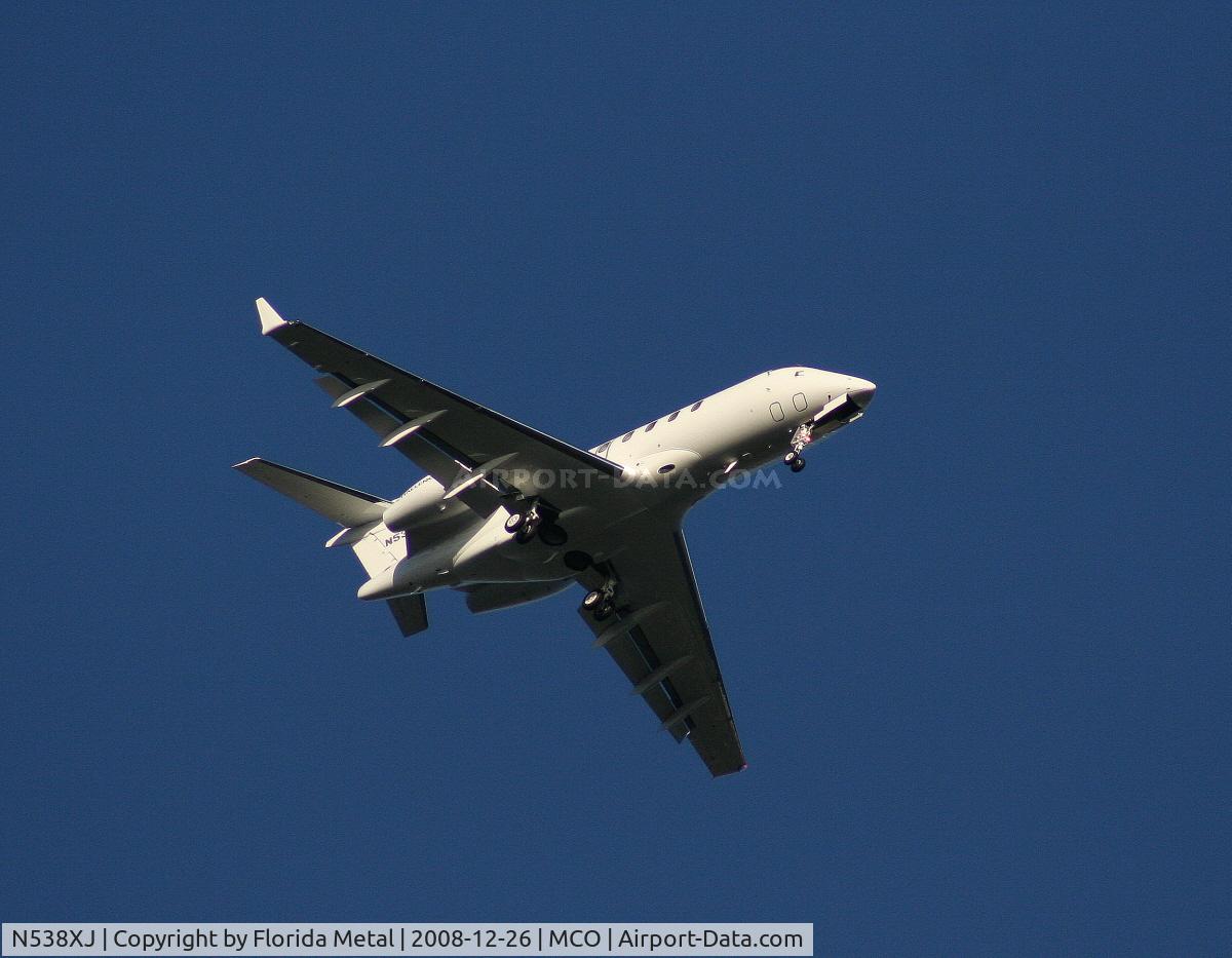 N538XJ, 2008 Bombardier Challenger 300 (BD-100-1A10) C/N 20224, Bombardier BD-100 Challenger 300