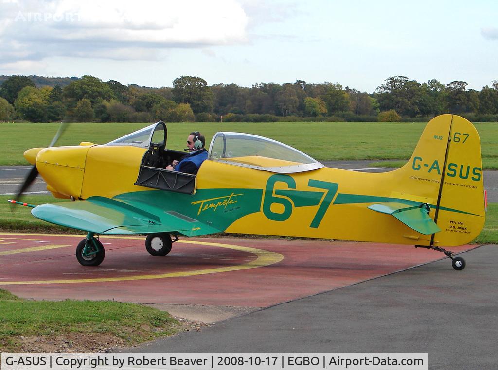 G-ASUS, 1967 Jurca MJ-2 Tempete C/N PFA 2001, Jurca Tempete