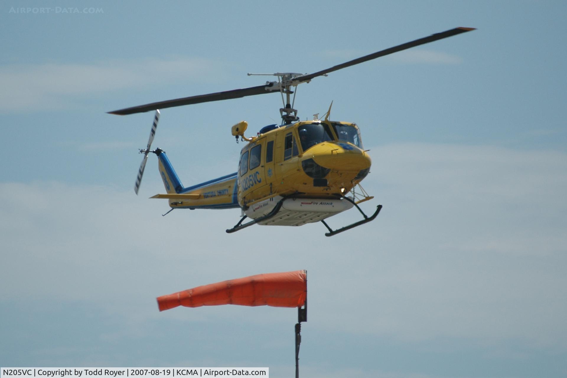N205VC, 1969 Bell 205A-1 C/N 30066, Camarillo airshow 2007