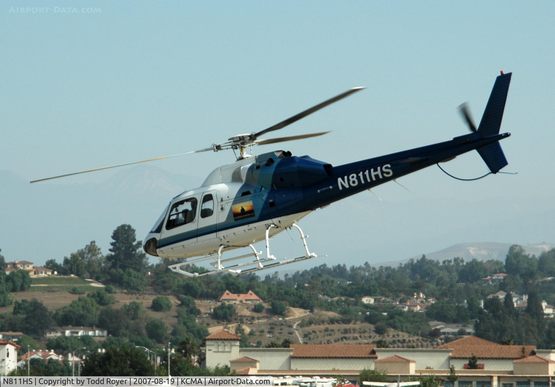 N811HS, Aerospatiale AS-355F-1 Ecureuil 2 C/N 5036, Camarillo airshow 2007