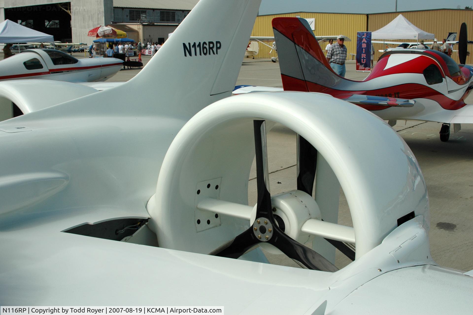 N116RP, Parker Alienair 1 C/N PS1, Camarillo airshow 2007
