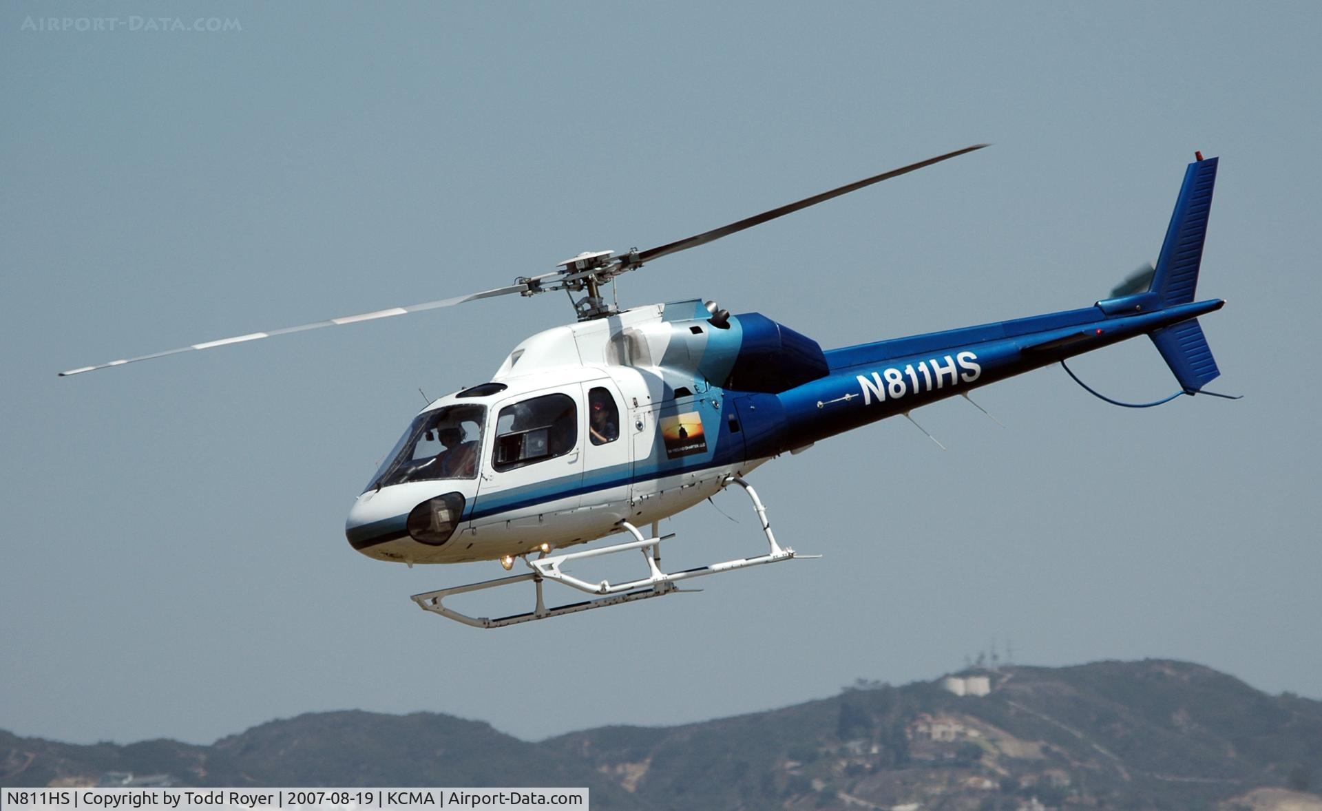 N811HS, Aerospatiale AS-355F-1 Ecureuil 2 C/N 5036, Camarillo airshow 2007