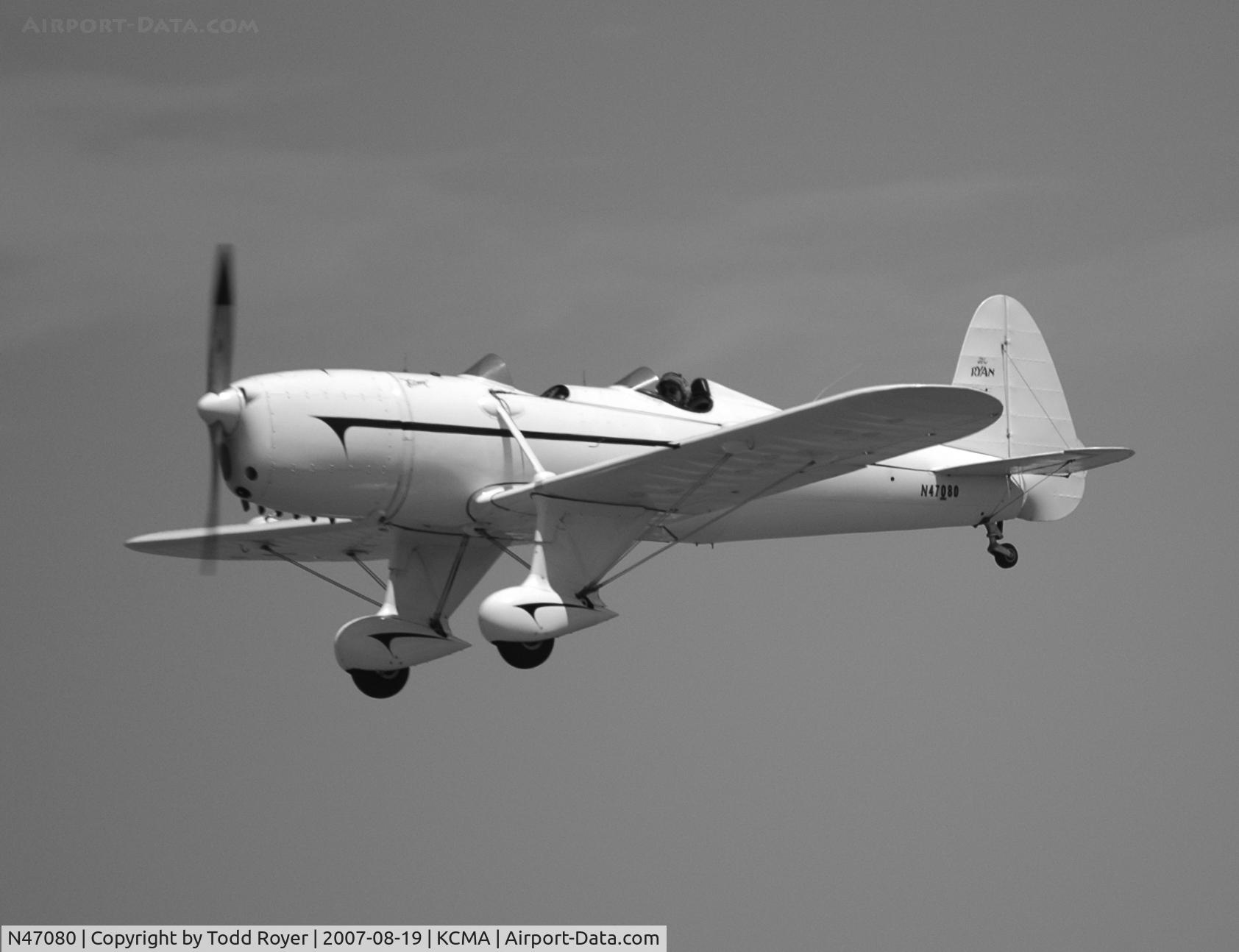N47080, 1942 Ryan Aeronautical ST3KR C/N 1391, Camarillo airshow 2007