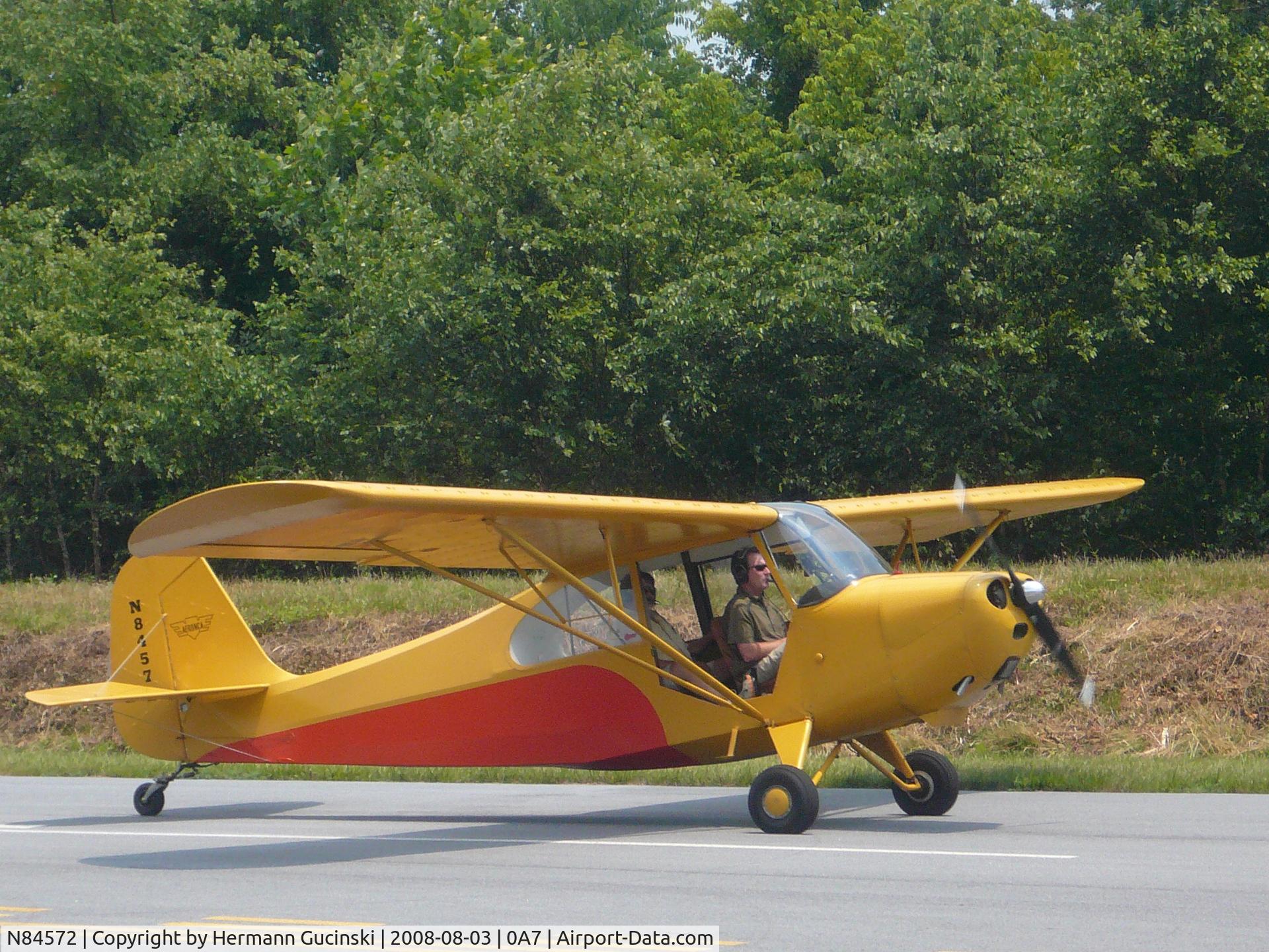 N84572, 1946 Aeronca 7AC Champion C/N 7AC-3281, This Aeronca Champ flies out of 0A7 (Hendersonville, NC)