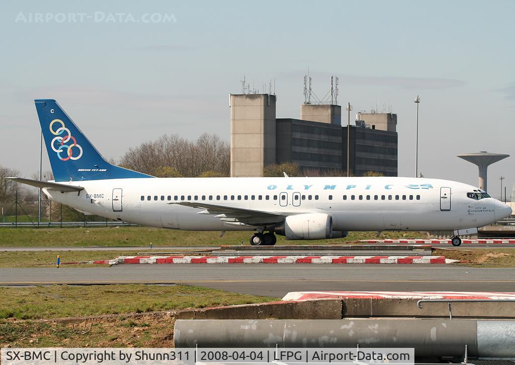 SX-BMC, 1993 Boeing 737-42J C/N 27143, Taxiing on parallels runways