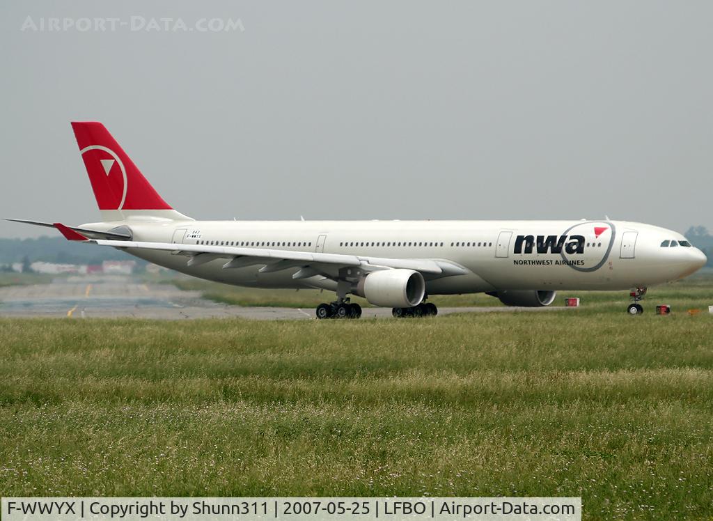 F-WWYX, Airbus A330-343X C/N 1000, C/n 843 - To be N817NW