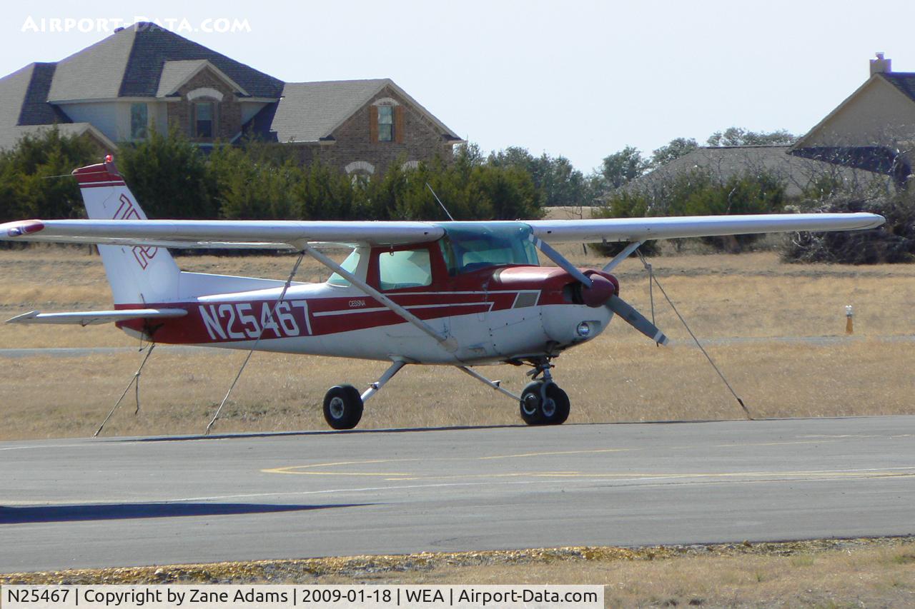 N25467, 1977 Cessna 152 C/N 15280636, At Parker County Airport