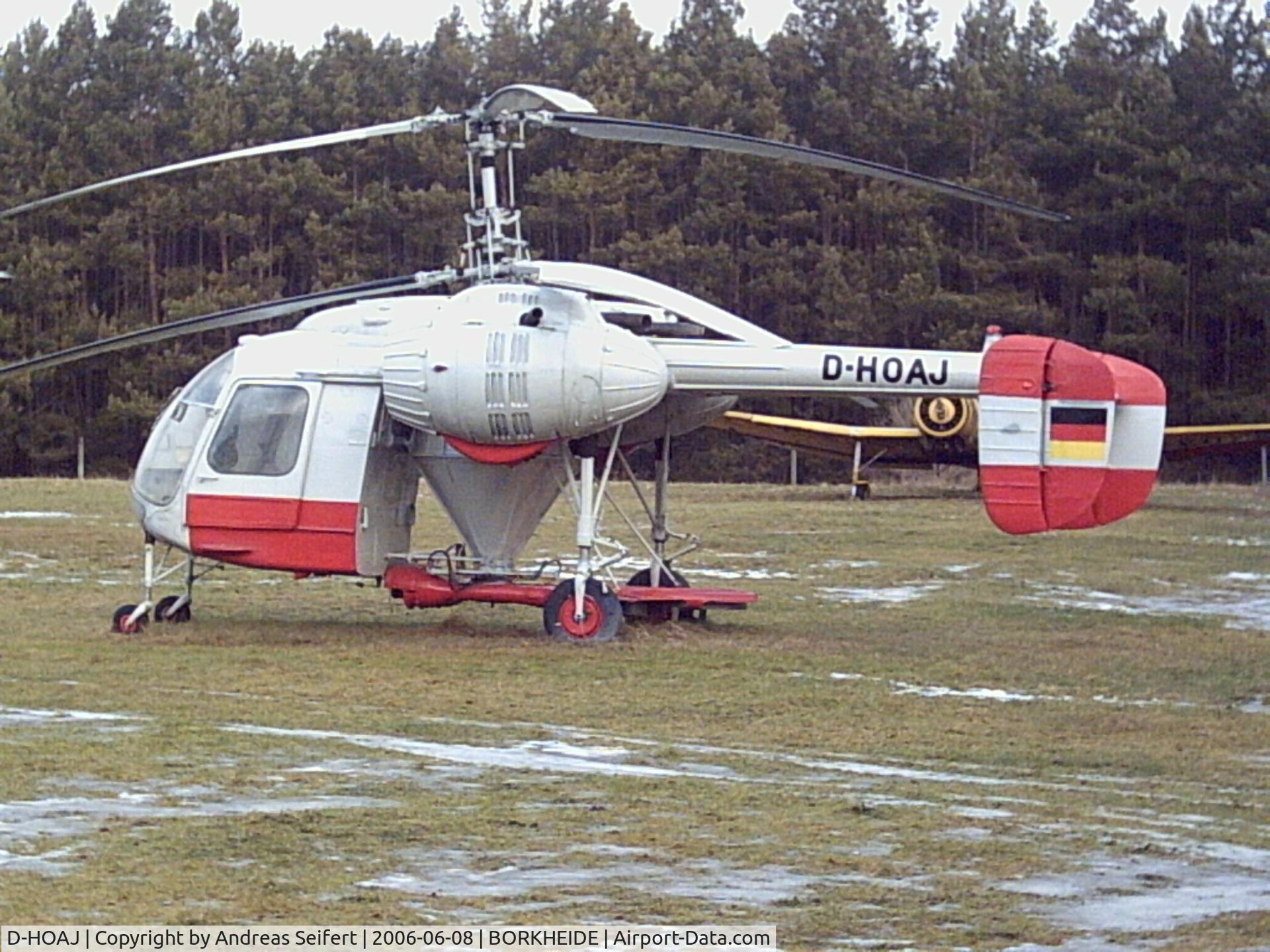D-HOAJ, Kamov Ka-26 Hoodlum C/N 7404804, Airportmuseum Borkheide 2006