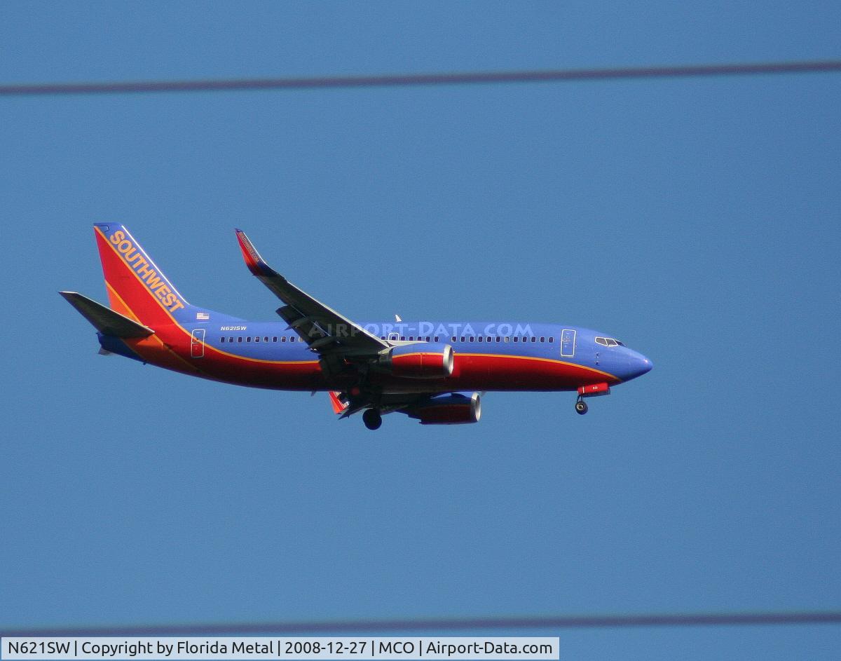 N621SW, 1996 Boeing 737-3H4 C/N 28037, Southwest 737-300