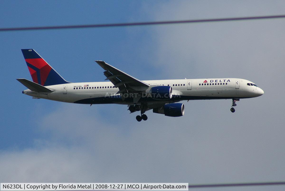 N623DL, 1987 Boeing 757-232 C/N 22913, Delta 757-200