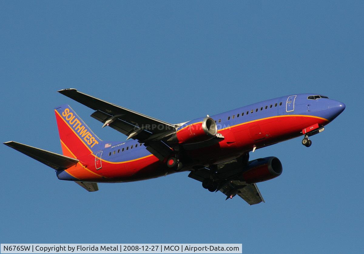 N676SW, 2000 Boeing 737-3A4 C/N 23288, Southwest 737-300