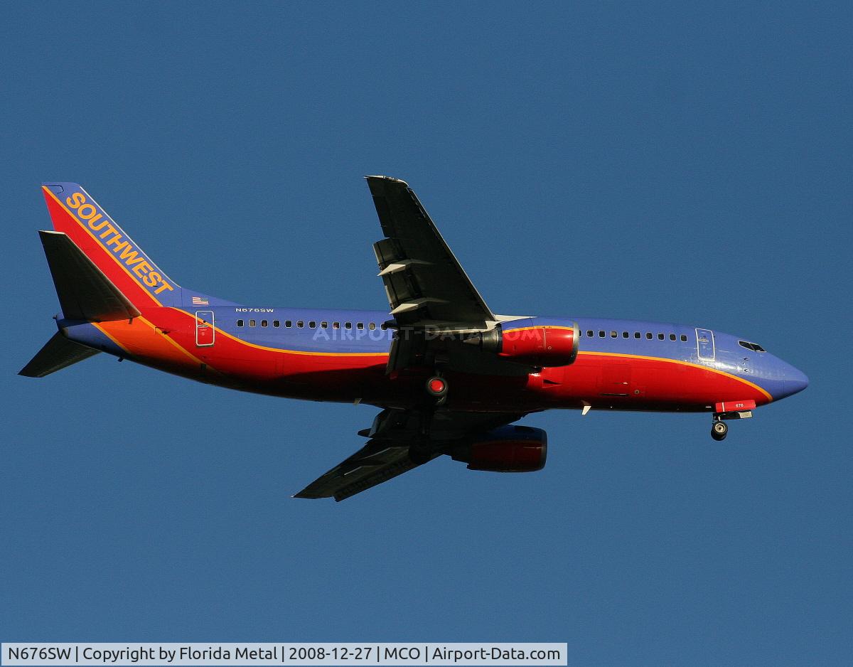N676SW, 2000 Boeing 737-3A4 C/N 23288, Southwest 737-300