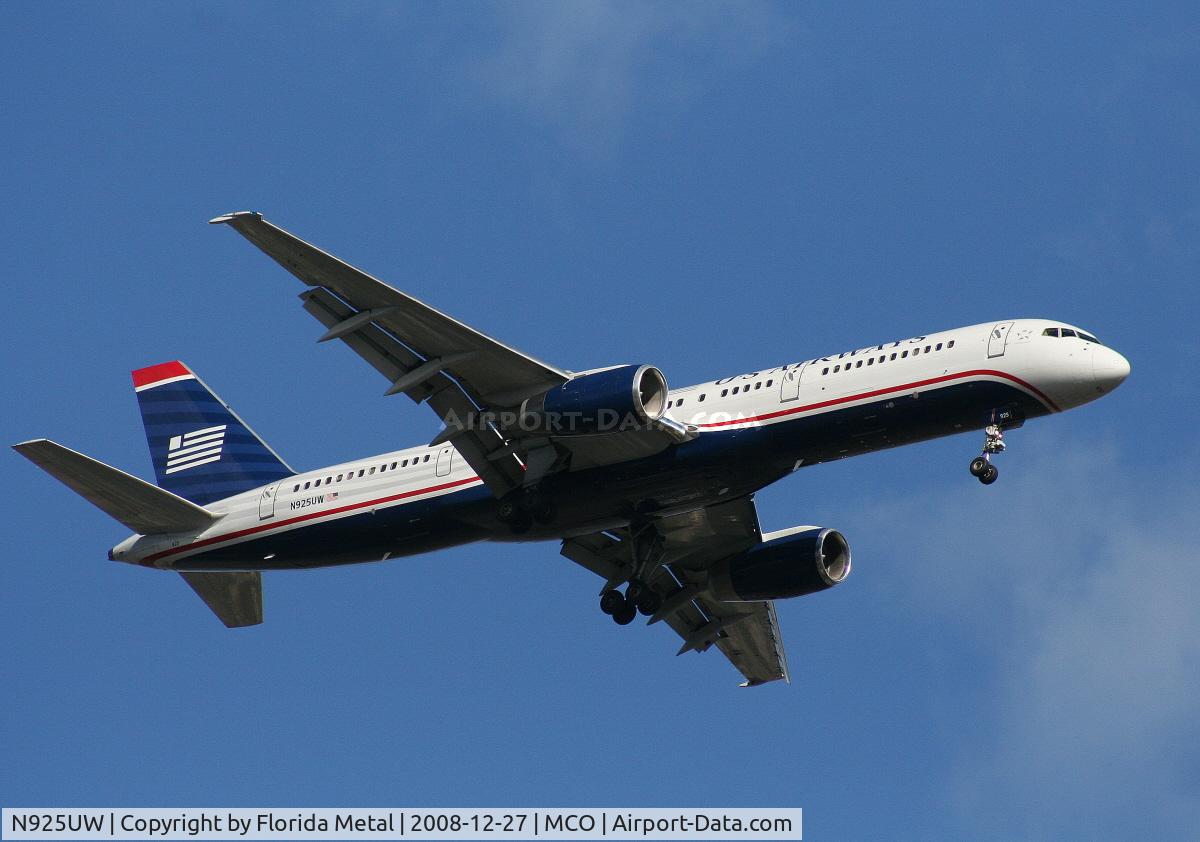N925UW, 1983 Boeing 757-225 C/N 22205, US Airways 757-200