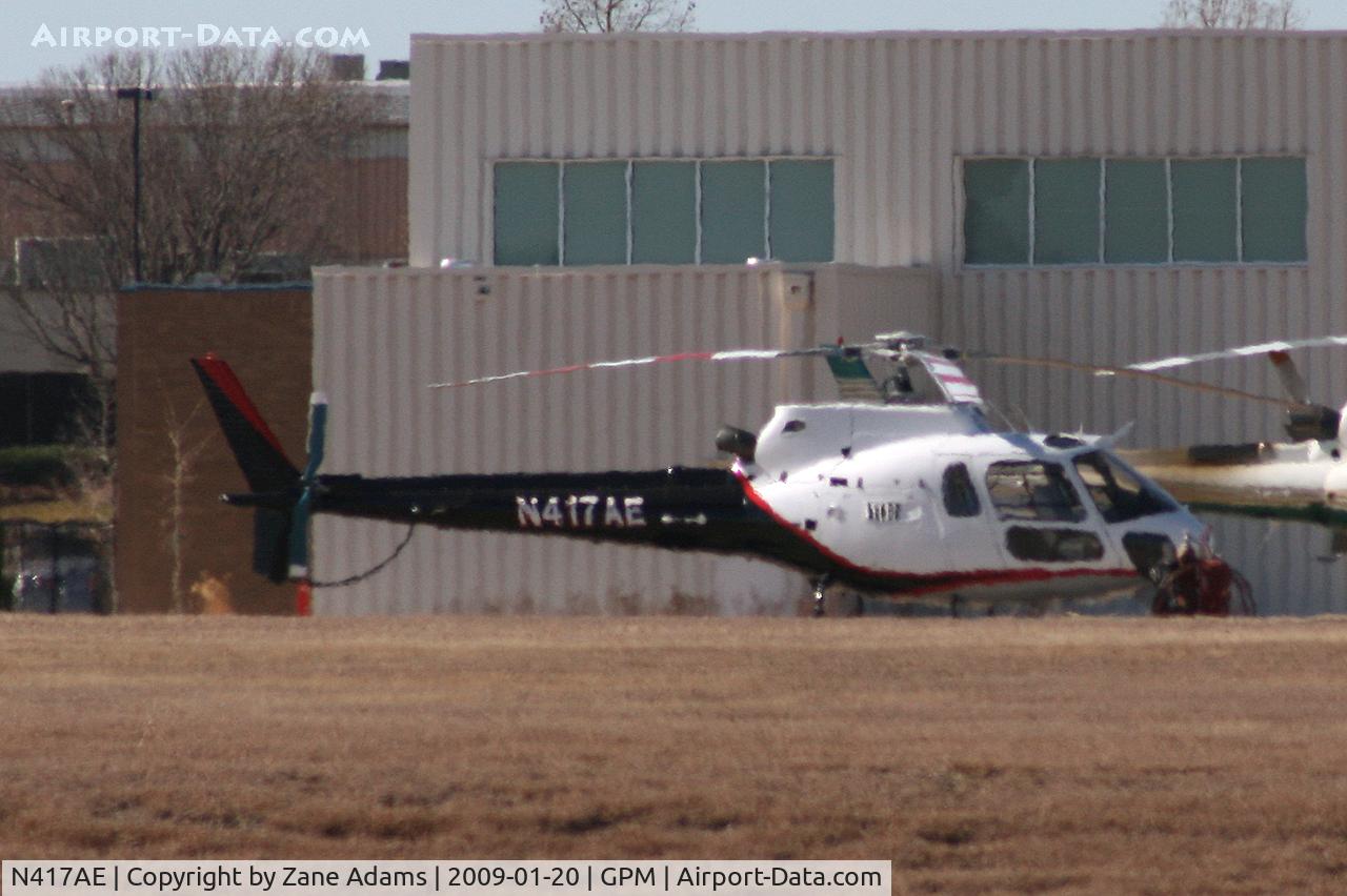 N417AE, 2000 Eurocopter AS-350B-2 Ecureuil Ecureuil C/N 9032, At Grand Prairie Municipal