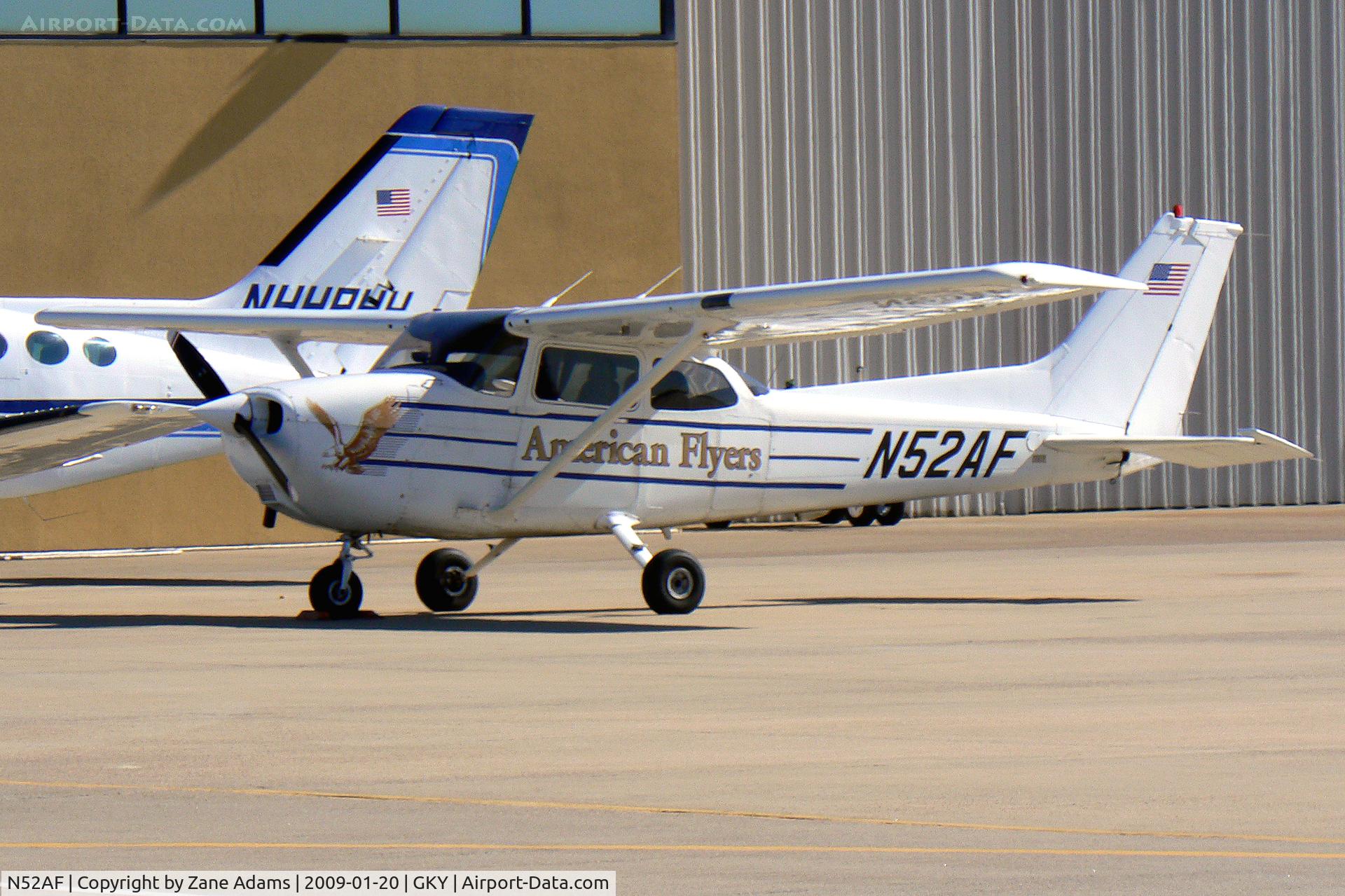 N52AF, 2001 Cessna 172R C/N 17281043, At Arlington Municipal - American Flyers C-172