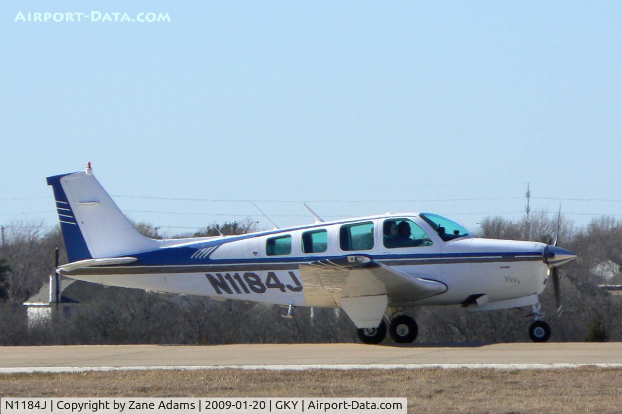 N1184J, 1980 Beech A36 Bonanza 36 C/N E-1690, At Arlington Municipal