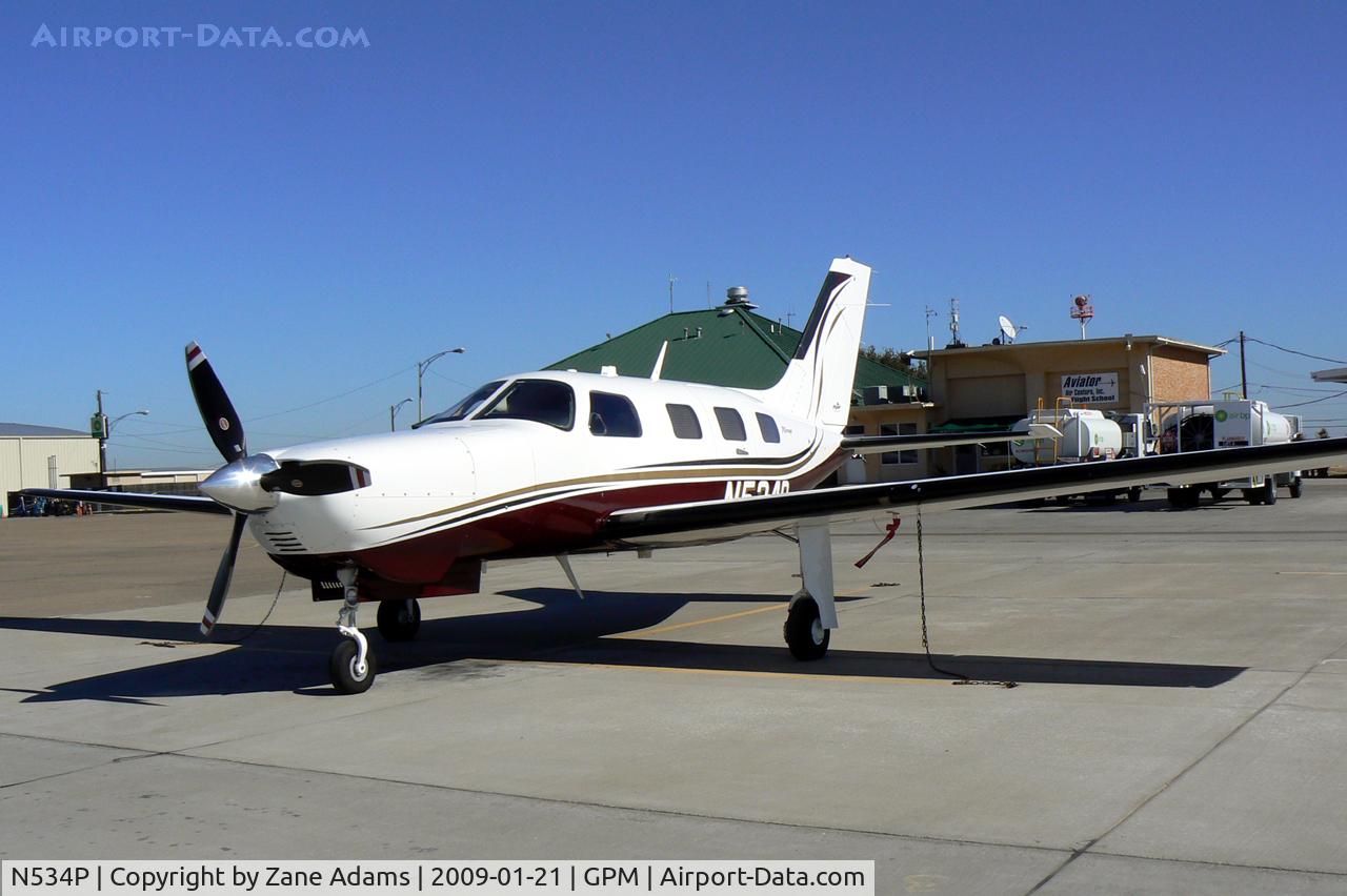 N534P, Piper PA-46-350P Malibu Mirage C/N 4636423, At Grand Prairie Municipal