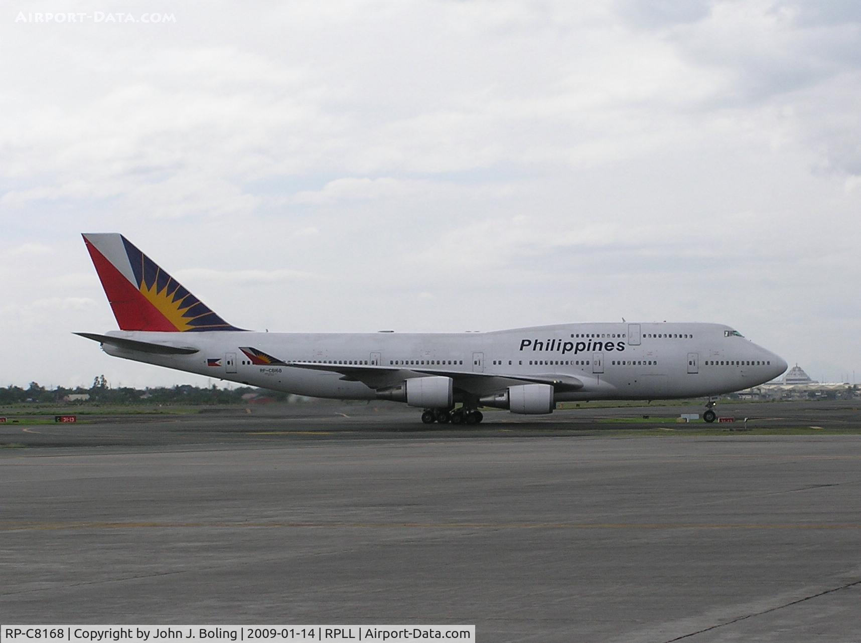 RP-C8168, 1994 Boeing 747-4F6 C/N 27827, Arriving Manila