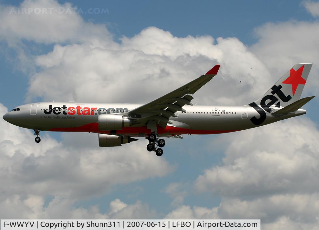 F-WWYV, 2007 Airbus A330-202 C/N 842, C/n 0842 - To be VH-EBE
