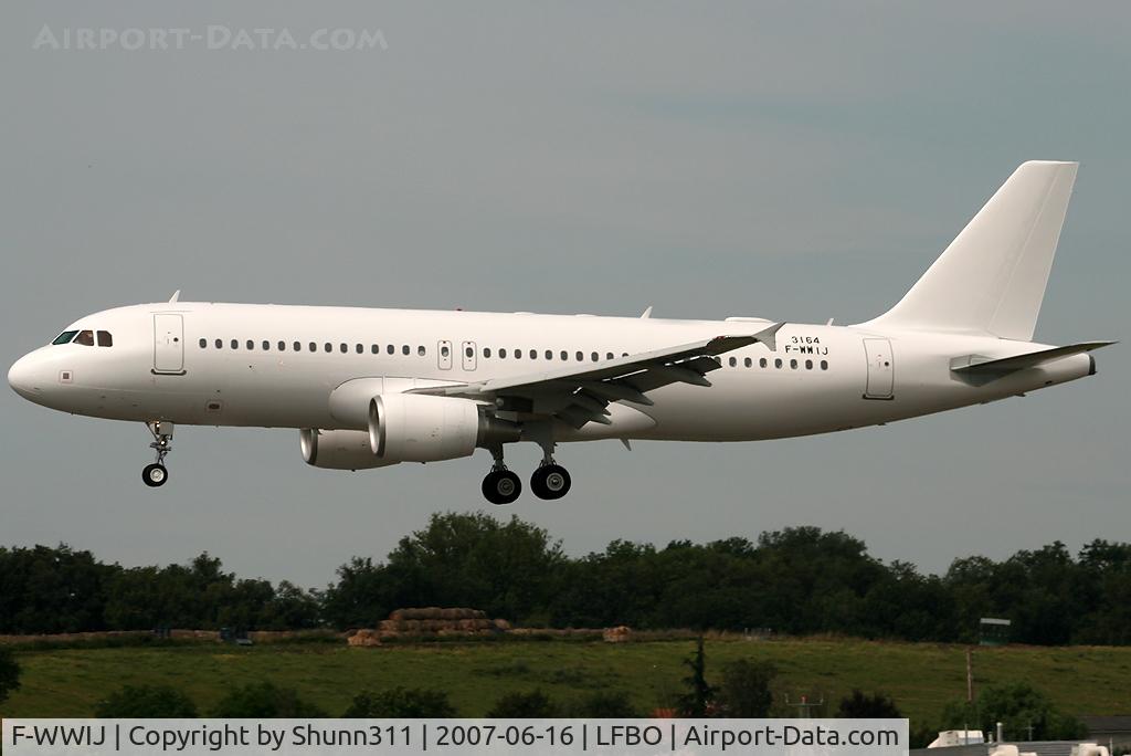 F-WWIJ, 2007 Airbus A320-214 C/N 3164, C/n 3164 - For National Air Services as VP-BXT