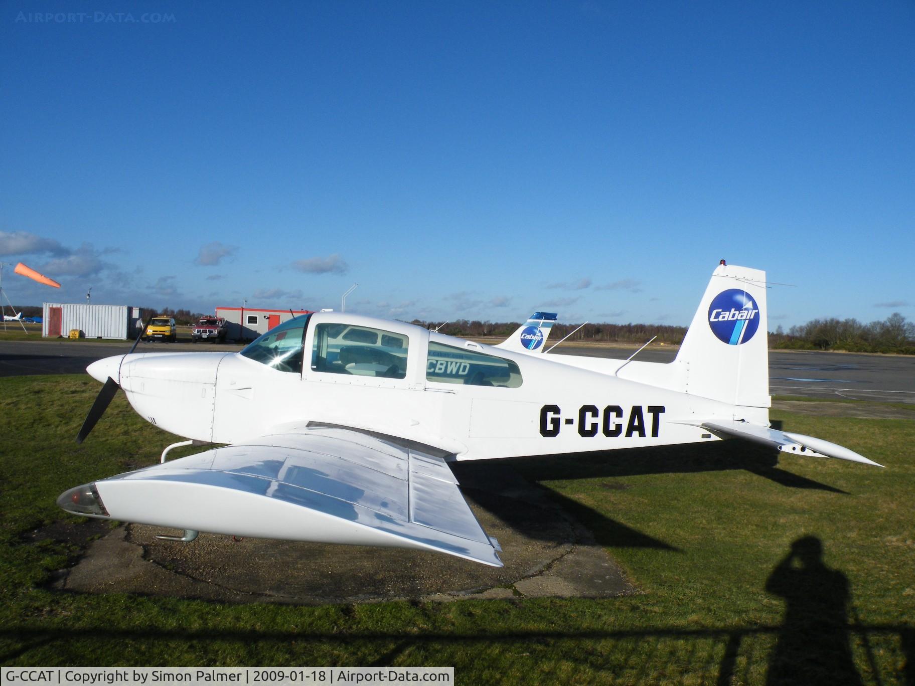 G-CCAT, 1979 Gulfstream American AA-5A Cheetah C/N AA5A-0893, AA-5A Cheetah at Blackbushe