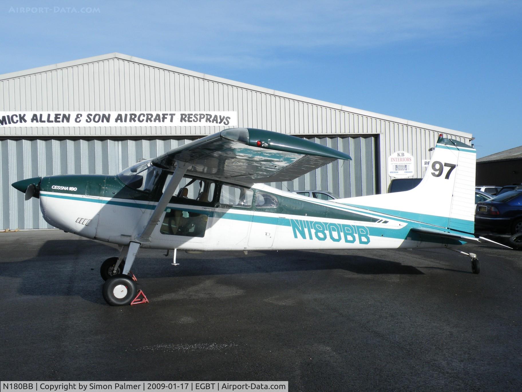 N180BB, 1979 Cessna 180K Skywagon C/N 18053103, Cessna 180 at Turweston