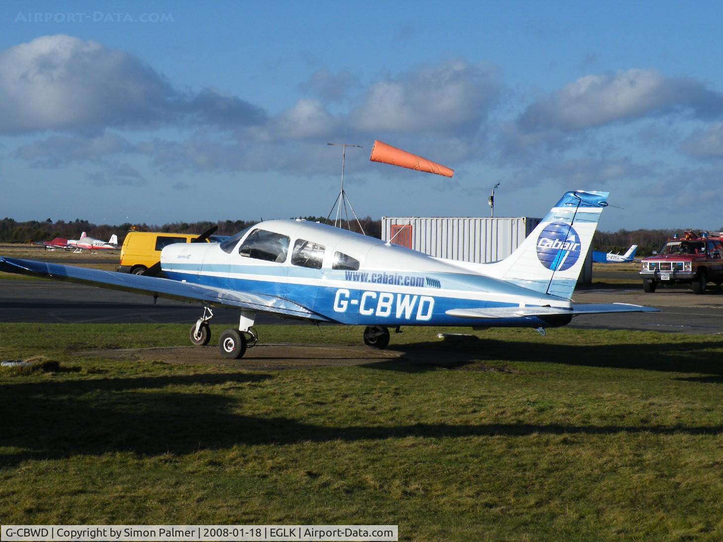 G-CBWD, 2002 Piper PA-28-161 Cherokee Warrior III C/N 2842160, PA-28 at Blackbushe