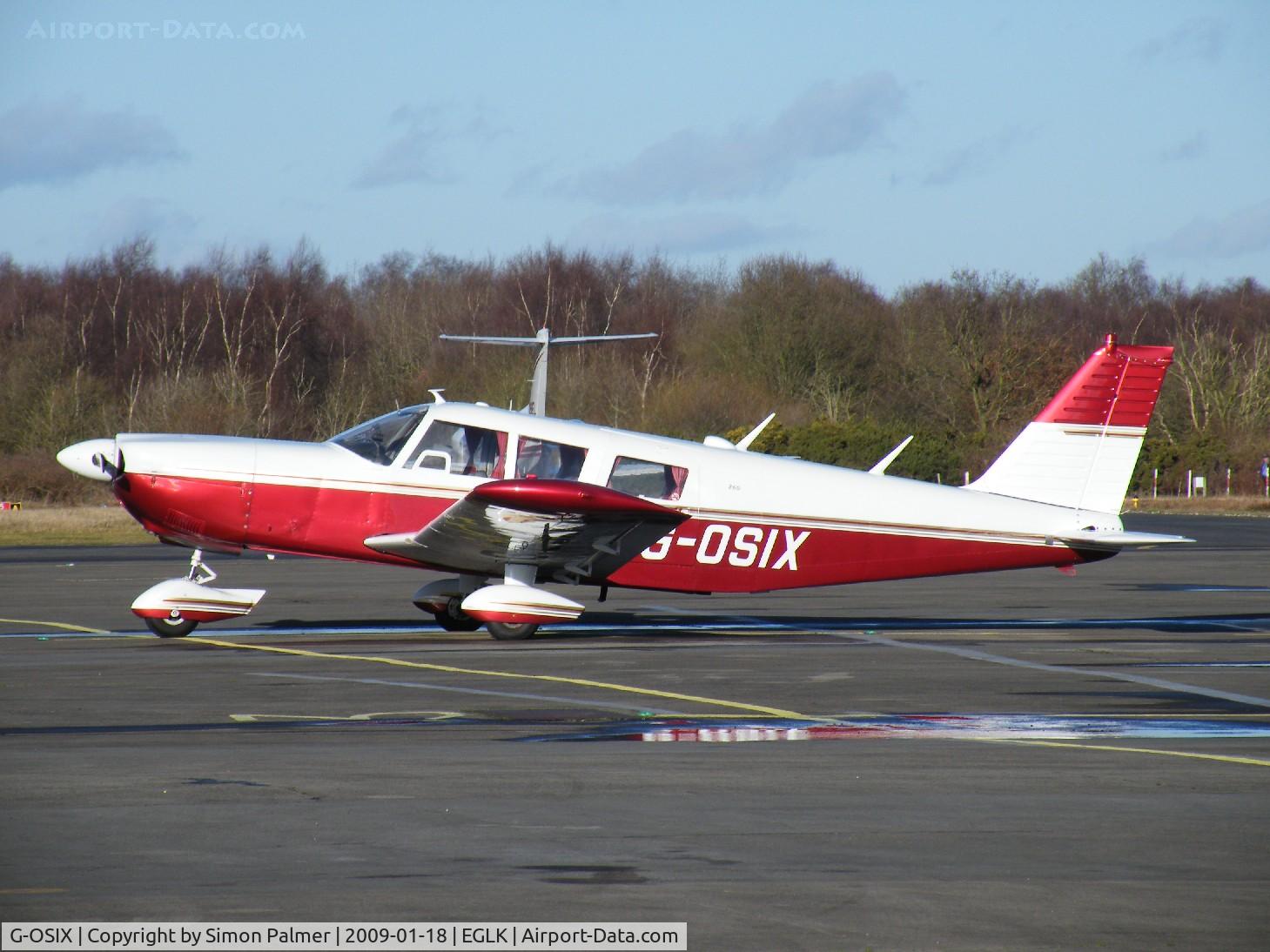 G-OSIX, 1966 Piper PA-32-260 Cherokee Six Cherokee Six C/N 32-499, PA-32 at Blackbushe