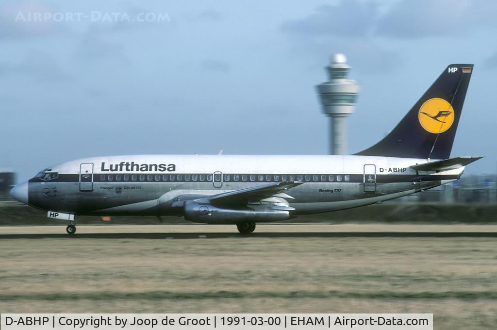 D-ABHP, 1981 Boeing 737-230 C/N 22140, one of the last Lufthansa 737-200s I saw.