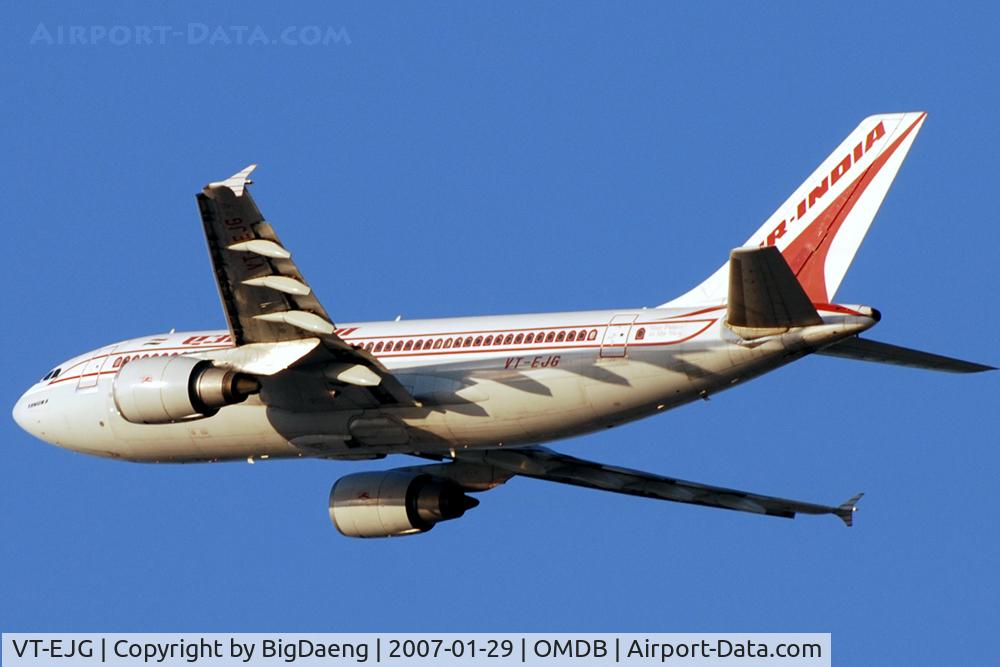 VT-EJG, 1986 Airbus A310-304 C/N 406, Above Bubai downtown.