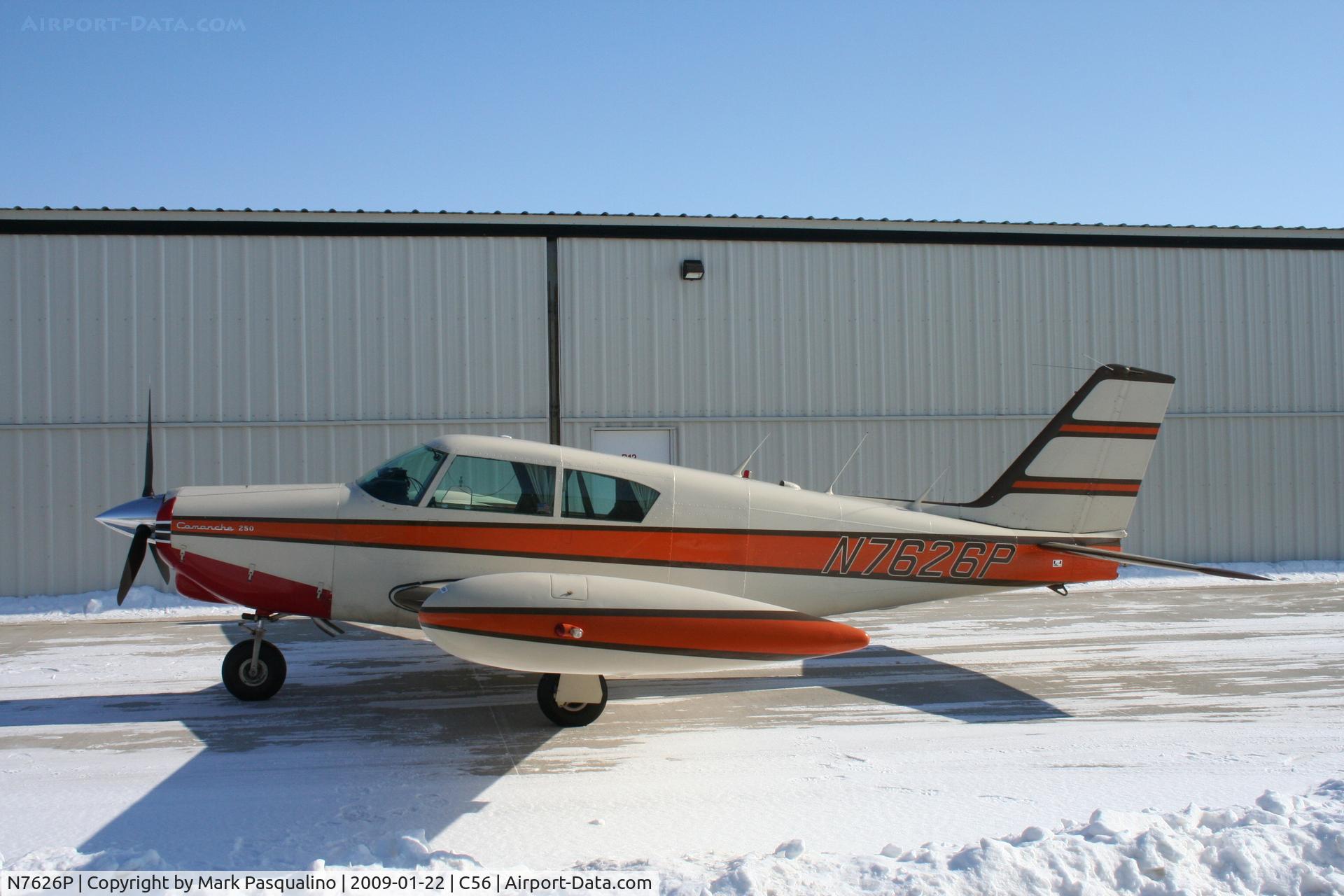 N7626P, 1961 Piper PA-24 C/N 24-2548, Piper PA-24-250