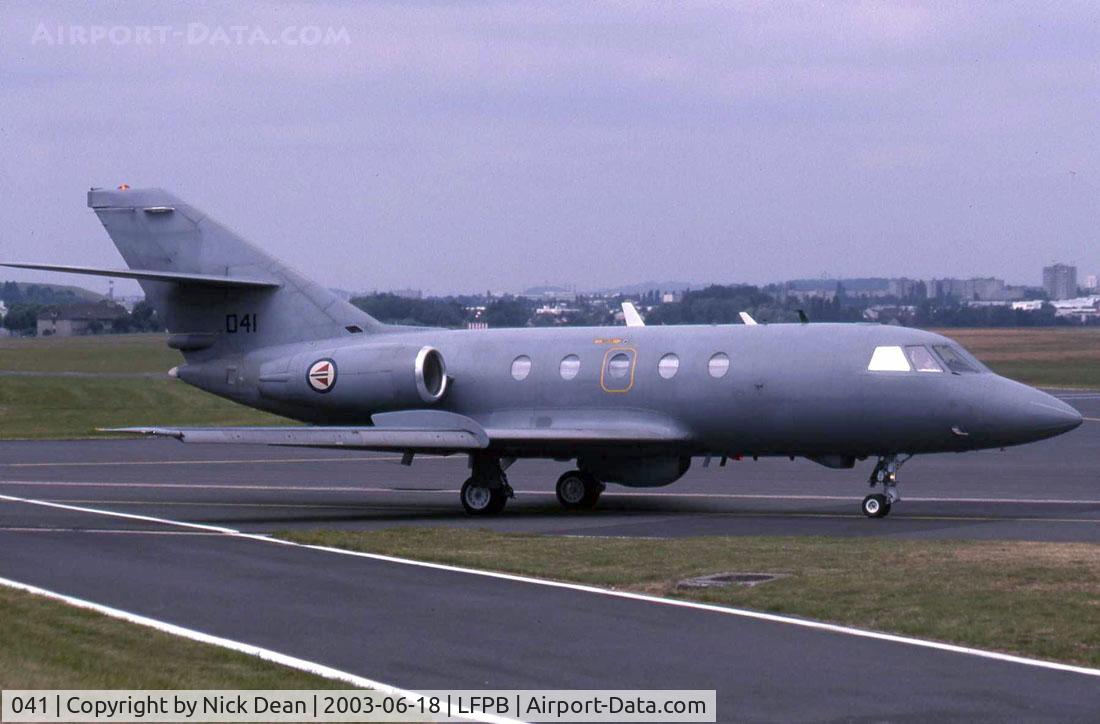 041, 1966 Dassault Falcon 20-5B/ECM C/N 041, LFPB (Royal Norwegian Air Force)