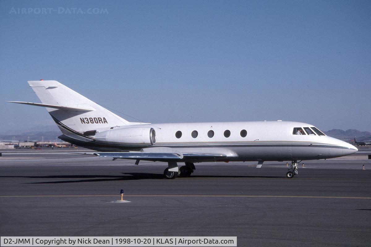 D2-JMM, Dassault Falcon (Mystere) 20C-5 C/N 054, KLAS (Seen here as N380RA at NBAA prior to being expoeted to Angola as D2-JMM as posted for c/n type accurcay)