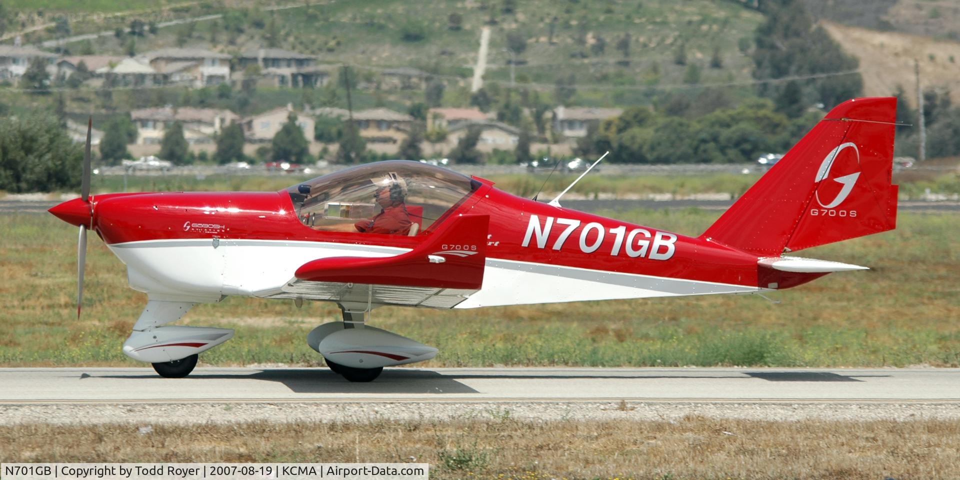 N701GB, 2007 Aero AT-4 LSA C/N AT4-001, Camarillo airshow 2007