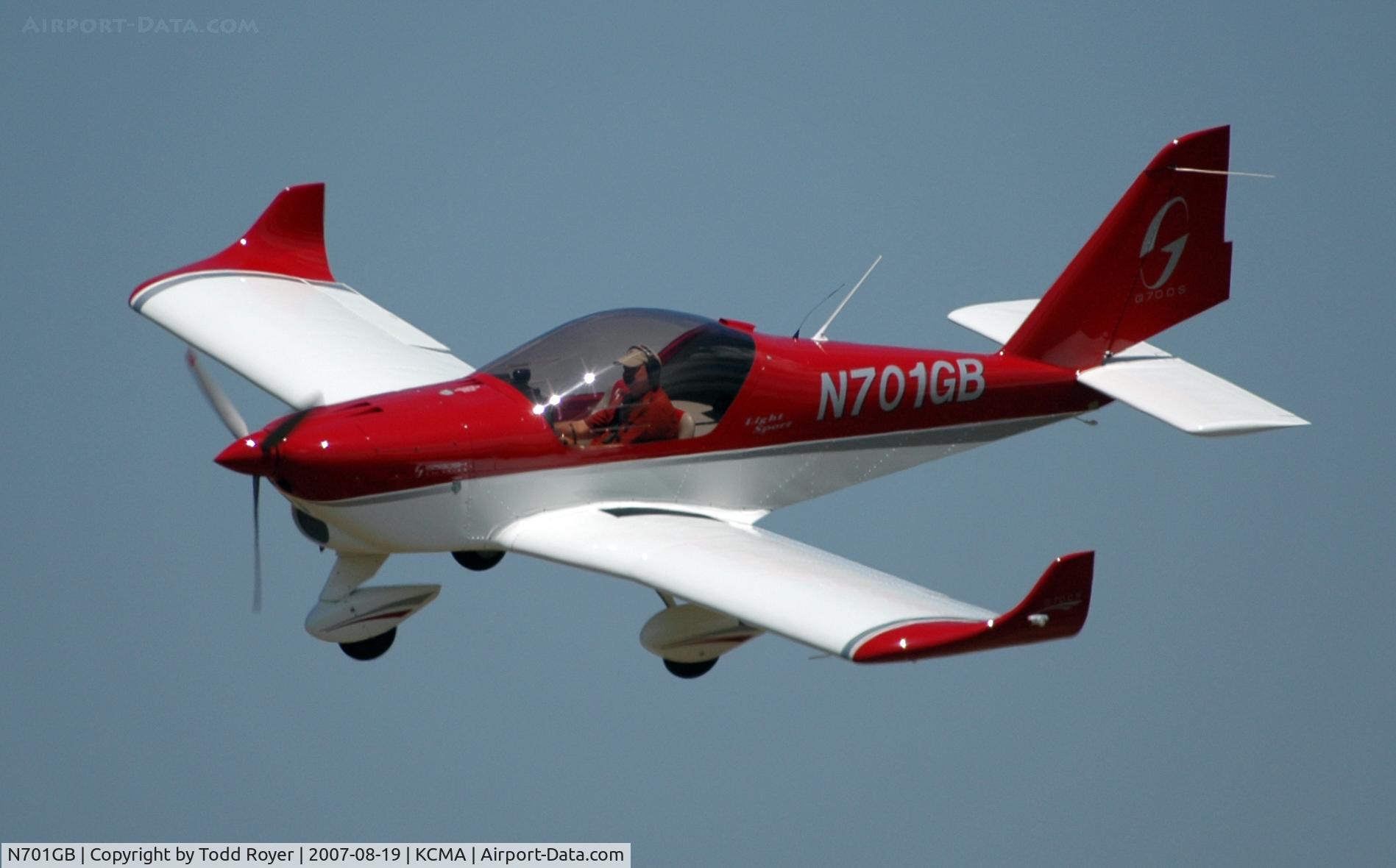 N701GB, 2007 Aero AT-4 LSA C/N AT4-001, Camarillo airshow 2007