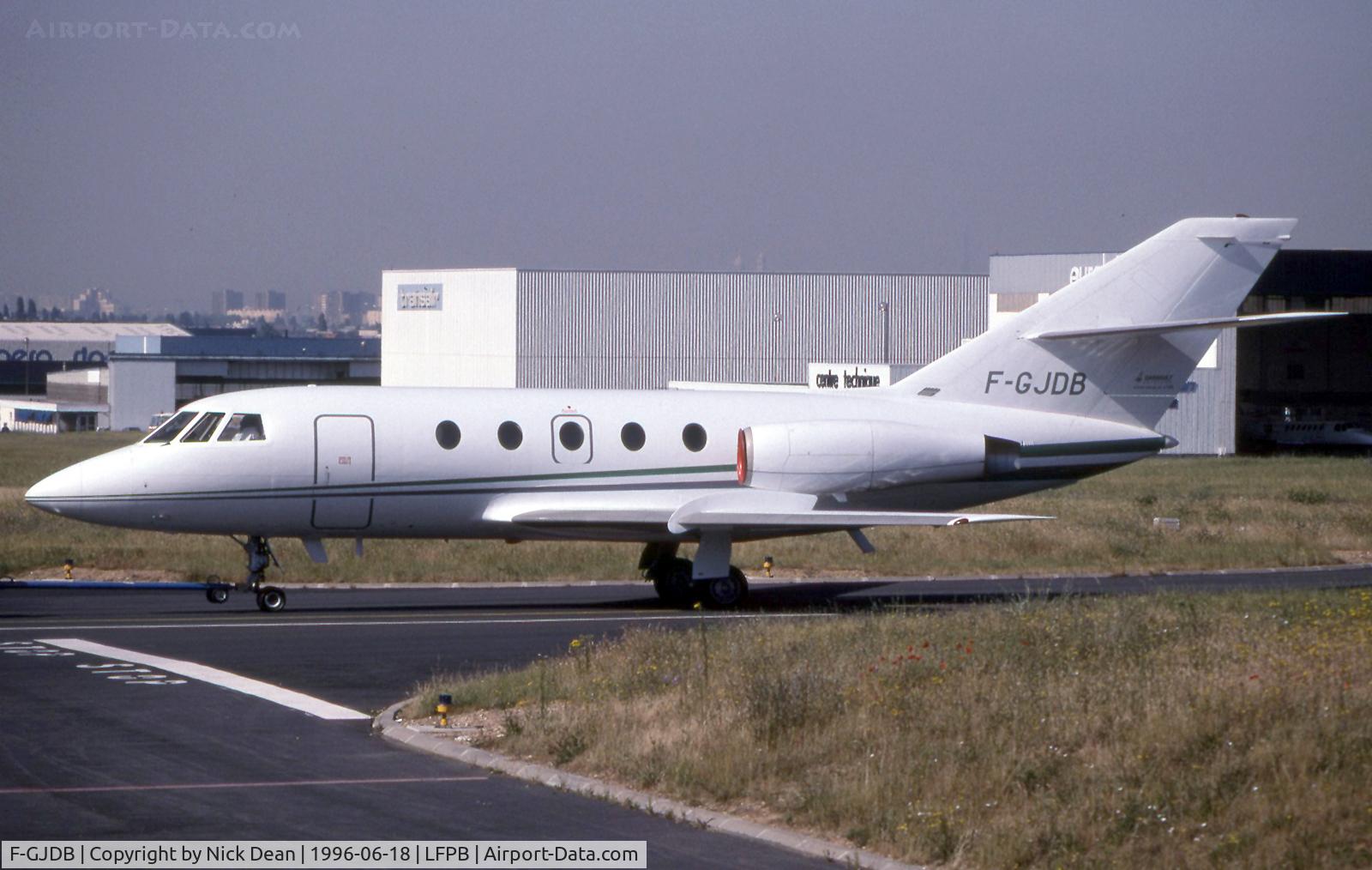 F-GJDB, 1967 Dassault Falcon 20 C/N 76, LFPB
