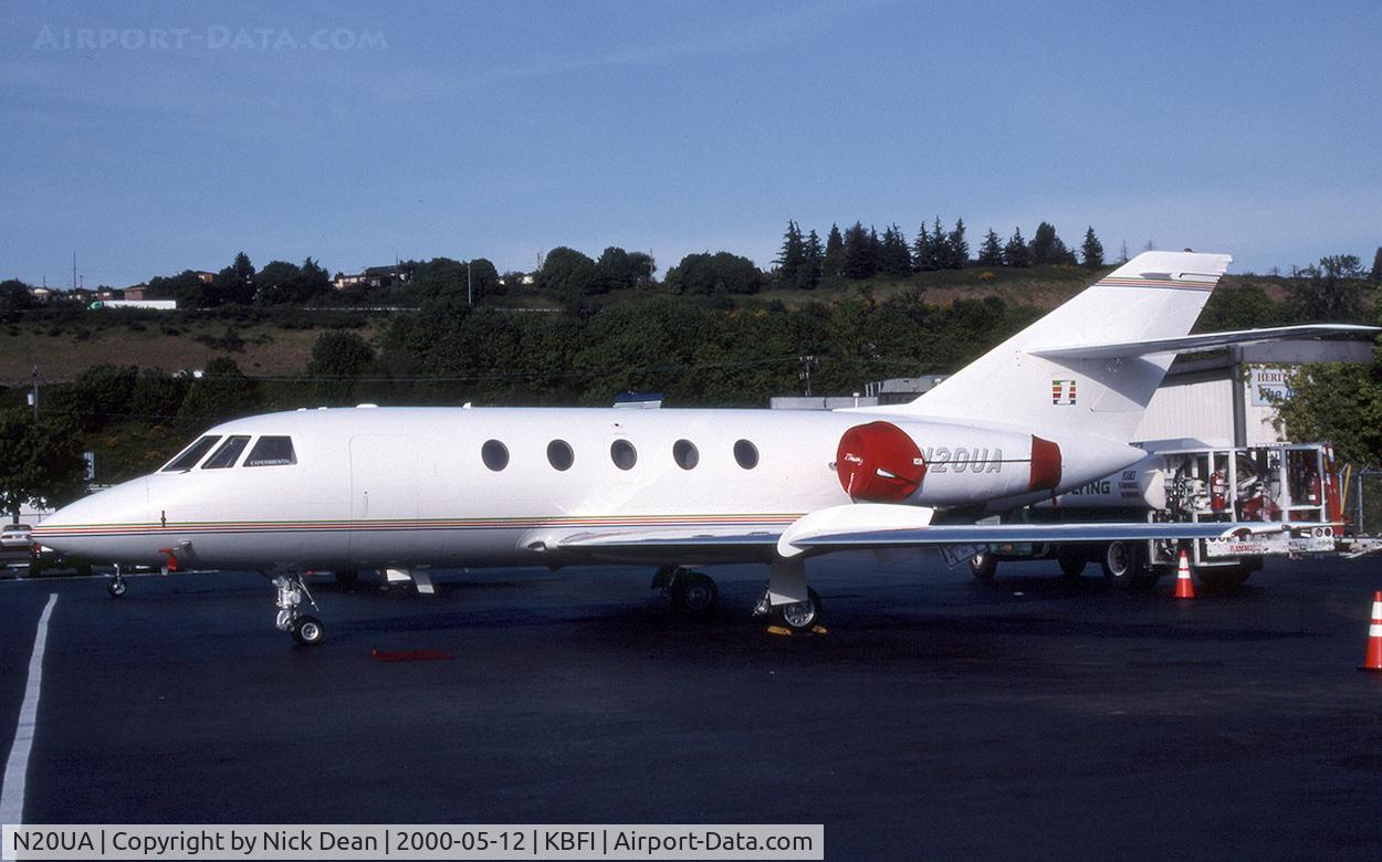 N20UA, 1967 Dassault Falcon (Mystere) 20C-5 C/N 91, KBFI