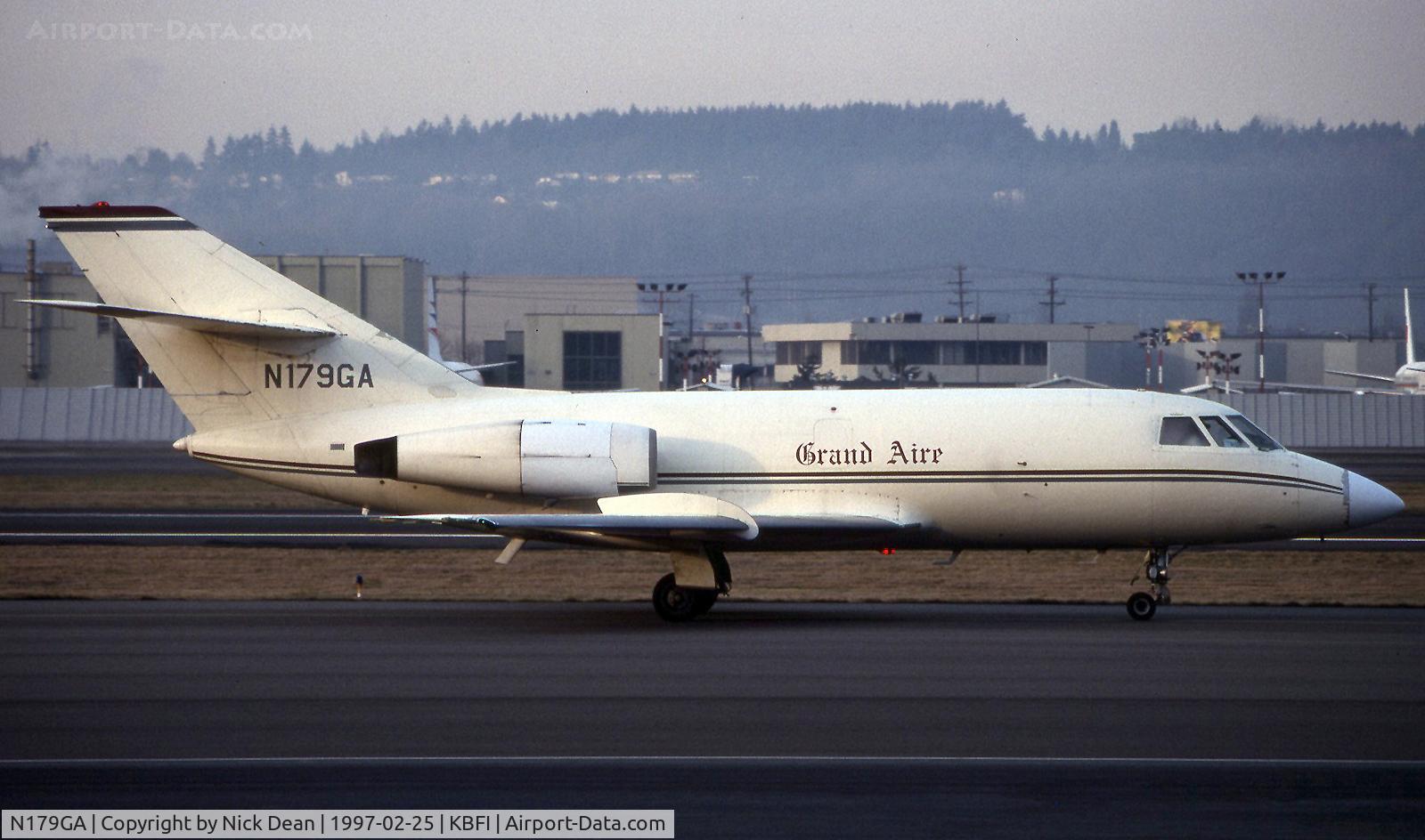 N179GA, 1967 Dassault Falcon (Mystere) 20C C/N 100, KBFI